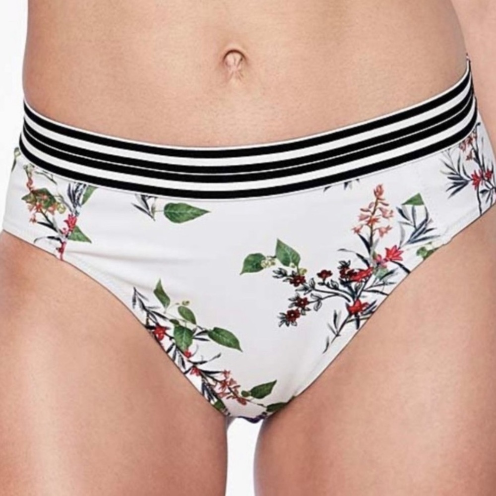 NWT Athleta Gold Coast Floral swim Bottom